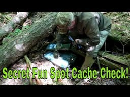 Secret Fun Spot Cache Check!