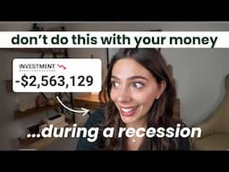 What to Do With Your Money During a Recession