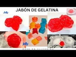 JABONES DE GELATINA O JELLY MELTS PARA LA TINA o la bañera