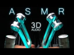 THE LOWEST TUNING FORK VIBRATIONS - Deep, Bassy Hums for Sleep & Relaxation (No Talking) 3D ASMR