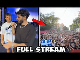 ON A ANIMÉ LE PLUS GROS CONCERT DE RAP AU QUÉBEC AVEC SHAHIN !
