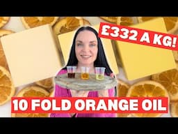 £332 for 1kg! Soap Making With 10 Fold Orange Essential Oil