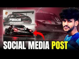 Photoshop-ல Super Car Poster எப்படி Design பண்ணுறது? 😱 || Tutorial for Designers
