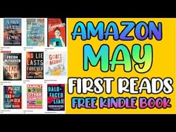 May Amazon First Reads || FREE Kindle Book || Book Freebie