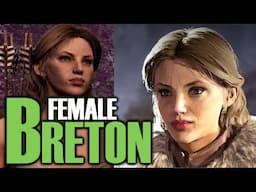 How to make a Beautiful Female Breton in Oblivion Remastered