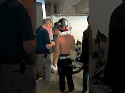 Bikers Beef in Parking Lot