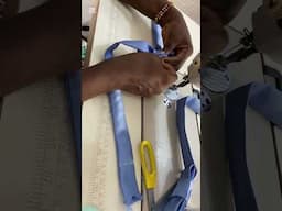 Make a bow belt with me #diysewing #sewing