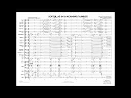 Softly, As In a Morning Sunrise arranged by Rick Stitzel