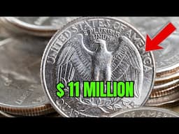 RETIRE IF YOU HAVE ONE THIS RARE QUARTER WORTH $11 MILLIONS OF DOLLARS!#coins #silverdollar