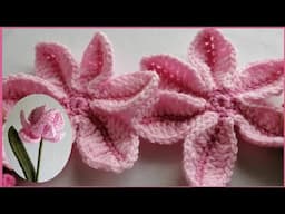 Crochet Elegant Tulips - Double Petals