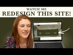 Watch Me Redesign An Ugly Website | COMPLETE TRANSFORMATION