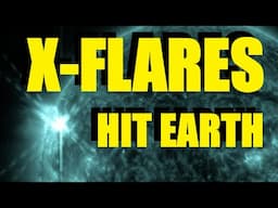 Hyper active sunspot hits earth with 2 X-flares / Radio blackouts / Big coronal hole