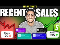 How To Show Recent Sales Pop Up Notifications In Shopify (Without Apps)