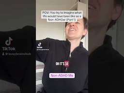 Non-ADHDer vs ADHDer #adhd #adhdlife #adhdproblems #adhders #adhdtiktok