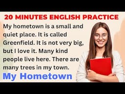 20 Minutes English Speaking Practice | Improve your English | Level 1 | Shadowing Method