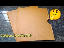 Cardboard usefull craft idea in tamil🤔/craft tamil