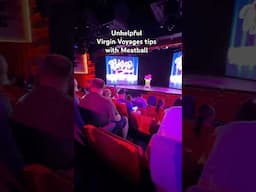 Bingo on Virgin Voyages is 1 hour and it’s 4 cards. The pot varies based on how many participate!