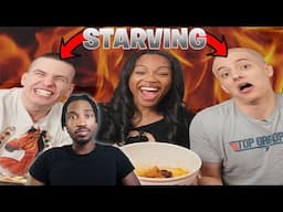 Feeding Starving Celebs FT. Slushy Noobz & Quen Reaction Video