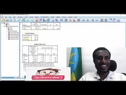 How to Run and Interpret Multinomial Logistic Regression in SPSS (Amharic tutorial)