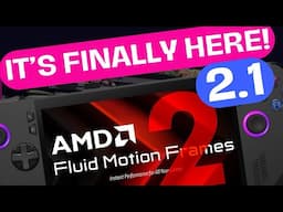 AFMF 2.1 is OFFICIALLY HERE for ROG Ally/Ally X!!