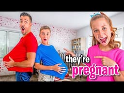 the boys are pregnant...