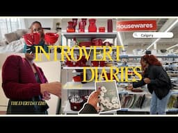 Cozy Day in Calgary as an Introvert | Thrifting, Bookstore Browsing, Crochet Project & More