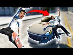 SKATEBOARDING IN TRAFFIC in Skate 3!