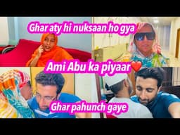 Alhamdulilah Ghar pahunch gye || Nuksaan ho gya || Alishba Amir daily vlog