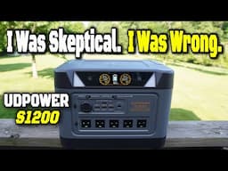 UDPOWER S1200: I Did NOT Expect this Power Station to be THIS Good.