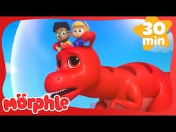 The Bubble Monster | Morphle | Cars, Trucks & Vehicles Cartoon | Moonbug Kids
