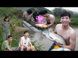 A charity activity that has been going on for more than 10 years: Harvesting Giant Carp / SUNG A PAO