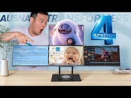 4 Screens, ZERO Cable Mess?! | AUSNAT Transformers Review