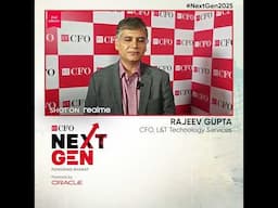 Rajeev Gupta shares his insights at the ETCFO NextGen 2025