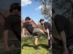 My boy Harold can take a kick to the balls. 😂😂 #poopies #harold