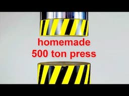 HOME MADE 500 TON HYDRAULIC PRESS