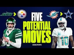 Five moves that NEED to happen this NFL offseason: Steelers sign Aaron Rodgers, Tyreek to Dallas? 👀