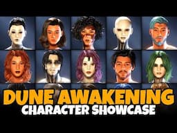 Dune: Awakening Character Creation Showcase – Beautiful Male & Female Characters, Sliders, More!