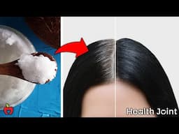 Grey to Black Hair? How to use Coconut oil for Grey Hair