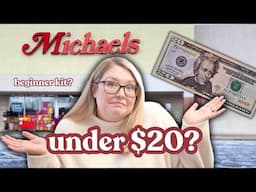 🧶 Can I Build a Beginner Crochet Kit at Michaels for Just $20? | Become a crocheter on a budget!