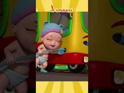 The Wheels On The Bus - Baby Emotions Song | Nursery Rhymes & Baby Rhymes | Infobells #babyrhymes