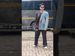 Karan Kundra in Dapper Look Laughter Chefs S2 Sets #shorts