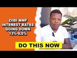 Why Ziidi Money Market Fund Interest Rate Are  Going down from 13 % -9%