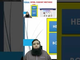 HTML Tutorial Part 1 #shahidnaeem #coding #viralvideo #programming #html #viral #codingforbeginners