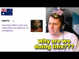 American reacts to America detaining innocent Australian