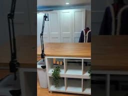 The NDLWRKshop workSHOP (lol) needed a serious makeover. What do you think? #sewingroom