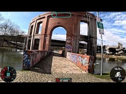 45 minute Saarbrooklyn Indoor Cycling Fat Burning Workout Garmin 4K Video