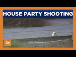 Neighborhood riddled with bullet holes after house party in west Phoenix