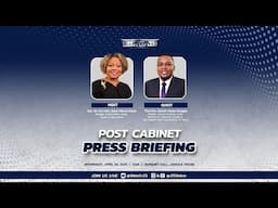 Post Cabinet Press Briefing || April 30, 2025