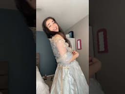 Wore an INDIAN dress OMG🥹🩵