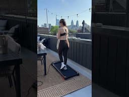 Bringing your walking pad outside 🤯